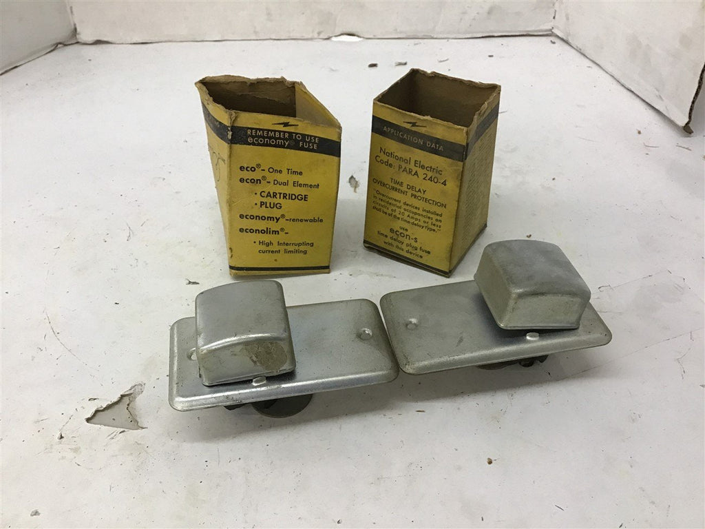 Federal Pacific Electric Company One Box Cover Unit For Handy Box A100 Lot Of 2