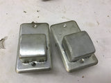 Federal Pacific Electric Company One Box Cover Unit For Handy Box A100 Lot Of 2