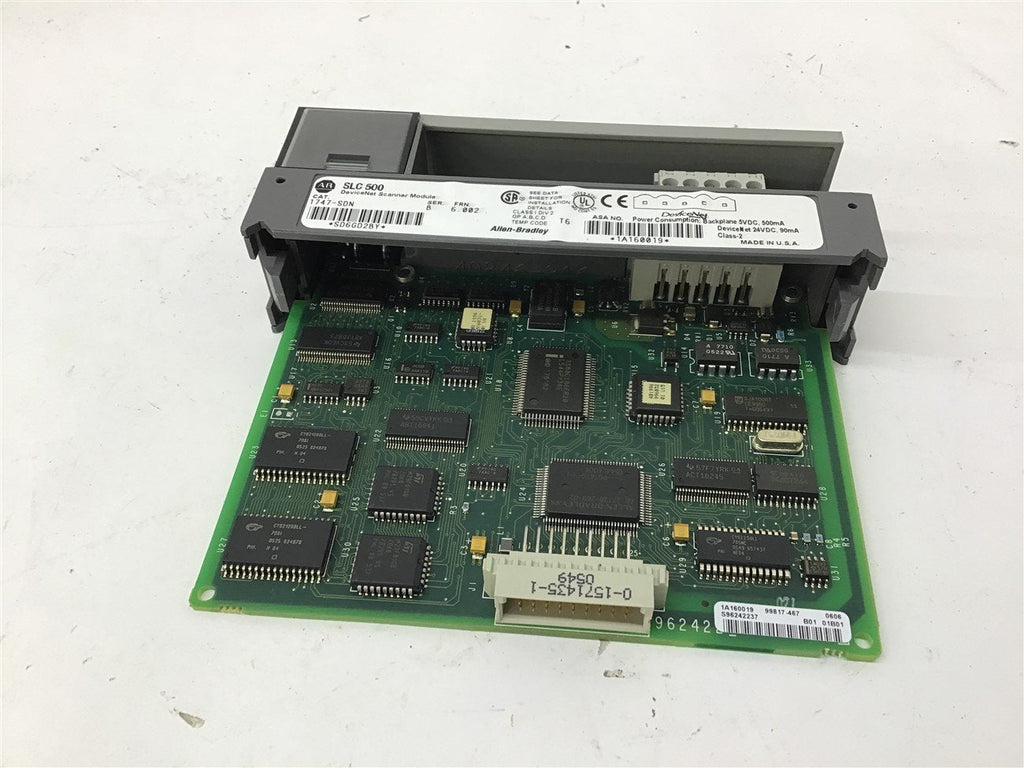 Allen Bradley 1747-SDN Device Net Scanner Module SER B FRN 6.002 5VDC 500mA