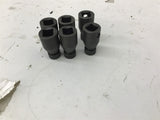 3/8" Square Drive Adaptor To 1/4" Allen With Compression Ring Lot Of 6