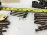 Small Metal Rods and Metal Blocks Lot Of 77
