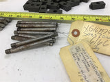 Small Metal Rods and Metal Blocks Lot Of 77