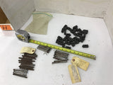 Small Metal Rods and Metal Blocks Lot Of 77