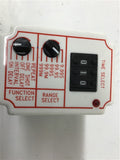 Dayton 6A855 Time Delay Tyco P&B 27E123 Base Range .05 Sec - 999Min