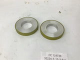Wheels F.UB17B1014B 50mm ID x 100mm OD Lot Of 2