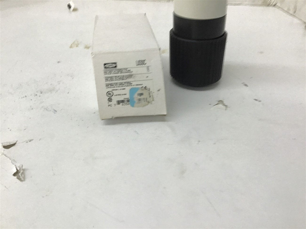 Hubbell L630C 30A-250VAC Turnlock Connector