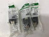 Bryant 71730FR Locking Receptacle 30A 600V 3PH Lot Of 3