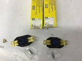 Hubbell HBL2320 20A 250VAC 2 Pole 3 Wire Lot Of 2