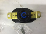 Hubbell HBL2320 20A 250VAC 2 Pole 3 Wire Lot Of 2