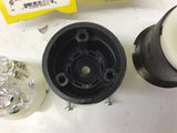 Hubbell HBL2611 30A 125V 2 Pole 3 Wire Twist lock Plug Lot Of 2