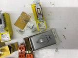 Assorted Lot Of Various Electric Plugs Switches Outlet Covers Lot Of 13