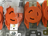 20A 125V 3 Wire Receptacle Assorted Brands Lot Of 5