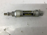 Joucomatic Isoclair 43500089 25mm S x 10mm Ram Shaft OD Pneumatic Cylinder