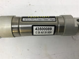 Joucomatic Isoclair 43500089 25mm S x 10mm Ram Shaft OD Pneumatic Cylinder