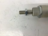 Joucomatic Isoclair 43500089 25mm S x 10mm Ram Shaft OD Pneumatic Cylinder