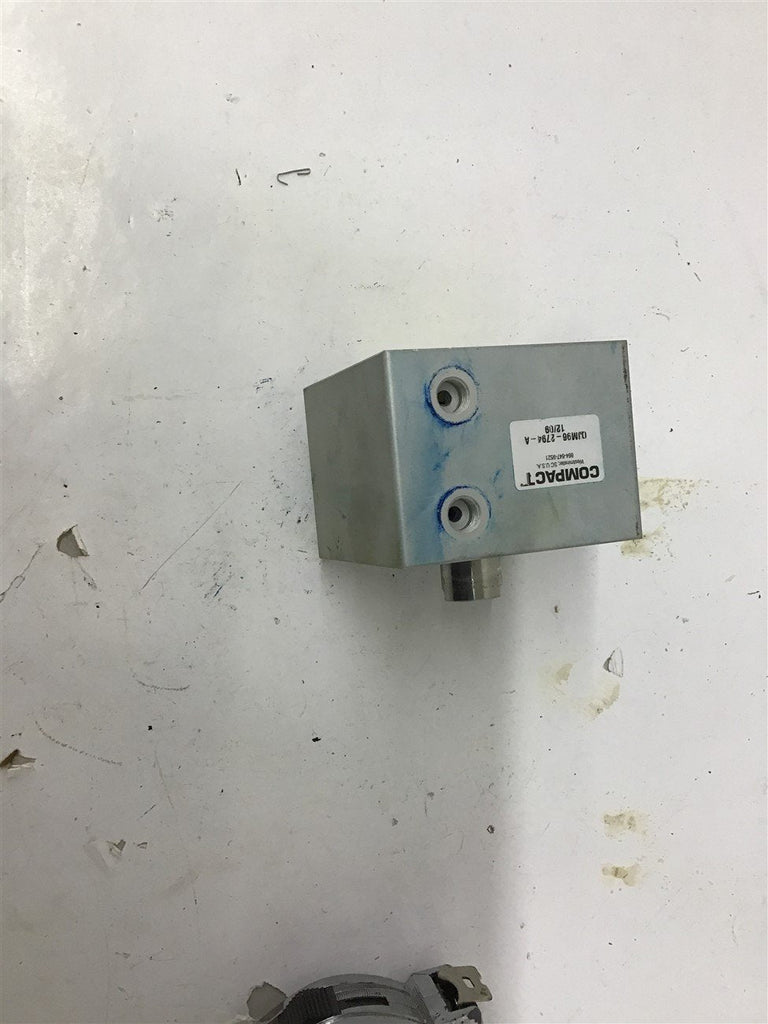 Compact OJM96-2794-A 3/8" S x 3/4" Ram Shaft OD Pneumatic Cylinder