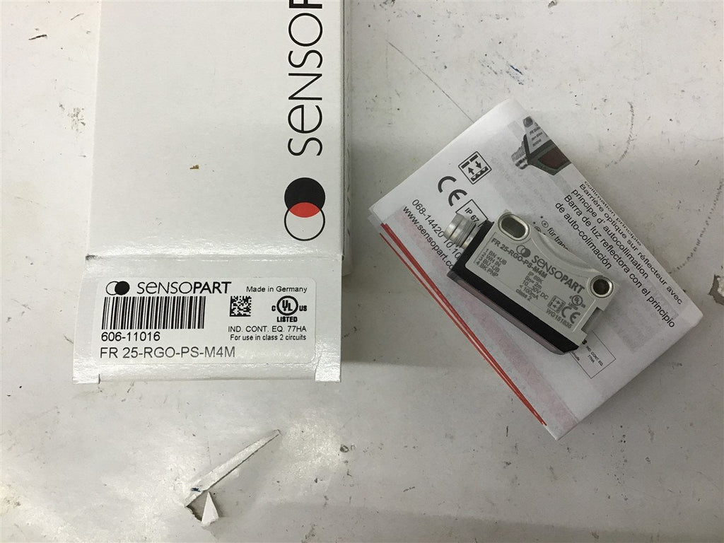 SensoPart FR 25-RGO-PS-M4M Sensor 10-30 Vdc