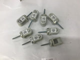 Fi Shock MP-1986 Porcelain Fence Insulator Lot Of 8