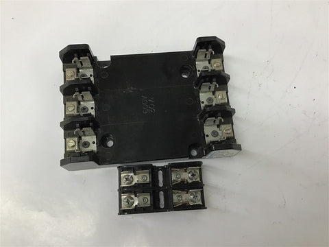 Fuse Block 30 Amp 600 Volt Assorted Lot Of 2