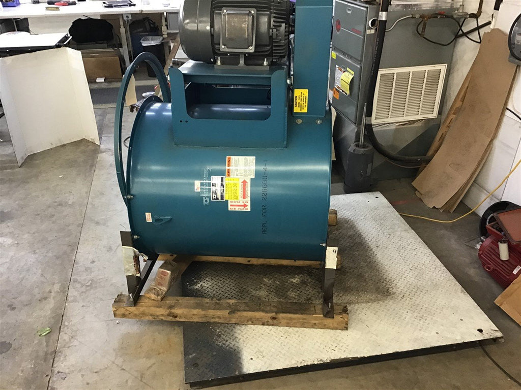 Twin City Fan Company 32B4 Size 08252990-2-1 15 Hp 230/460 Volt 1765 Rpm