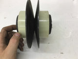 Variable Speed Pulley 1 Groove 15/16 ID x 3/8" Key x 1/4" Key x 6-3/8" OD