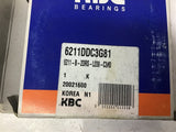 KBC 6211-B-2DRS-L038-C3#0 Bearing