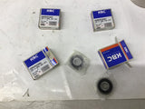 KBC 6200DD 6200-B-2DRS-L038-C3#0Bearing Lot Of 4