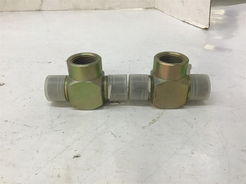 T Fittings 23mm Top ID x 18mm Bottom IDs x 82mm L x 1/2x13 Thread Lot Of 2