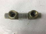 T Fittings 23mm Top ID x 18mm Bottom IDs x 82mm L x 1/2x13 Thread Lot Of 2