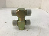 T Fittings 23mm Top ID x 18mm Bottom IDs x 82mm L x 1/2x13 Thread Lot Of 2