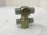 T Fittings 23mm Top ID x 18mm Bottom IDs x 82mm L x 1/2x13 Thread Lot Of 2