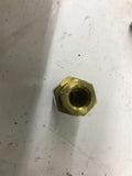 Pneumatic Fittings 1/4" Hex Nipple Lot Of 11