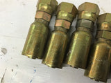 5/8" Brass Crimp Fitting FJX-06-08 Lot Of 7