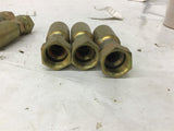 5/8" Brass Crimp Fitting FJX-06-08 Lot Of 7