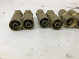 5/8" Brass Crimp Fitting FJX-06-08 Lot Of 7