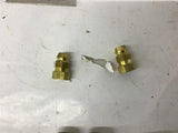 Assorted Brass Fittings Lot Of 8
