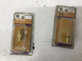 Assorted Brass Fittings Lot Of 8