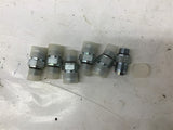 Steel Hydraulic Fittings 3/8" x 1/4" Reducer Lot Of 6