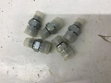 Steel Hydraulic Fittings 3/8" x 1/4" Reducer Lot Of 5
