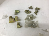 Assorted Elbows 1/4" To 1" Lot Of 13