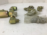 Assorted Elbows 1/4" To 1" Lot Of 13