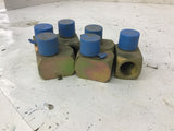 90 Degree Elbows Pneumatic Fittings 22mm x17mm Lot Of 6