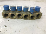 90 Degree Elbows Pneumatic Fittings 22mm x17mm Lot Of 6