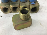 90 Degree Elbows Pneumatic Fittings 22mm x17mm Lot Of 6