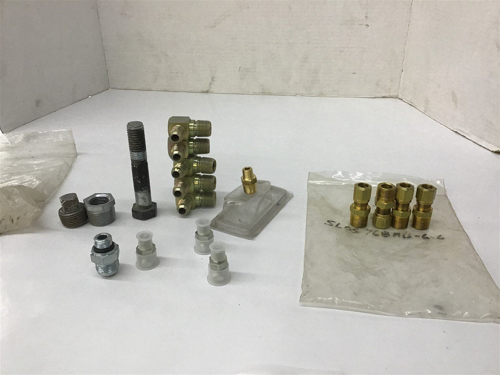 Assorted Lot of Fittings Various sizes Lot Of 17