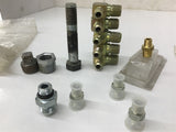 Assorted Lot of Fittings Various sizes Lot Of 17