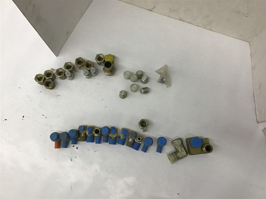 Assorted Fittings Elbows Reducers and Connectors Various Sizes Lot Of 38