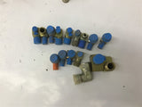 Assorted Fittings Elbows Reducers and Connectors Various Sizes Lot Of 38