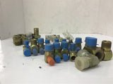 Assorted Fittings Elbows Reducers and Connectors Various Sizes Lot Of 38