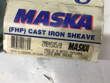 Maska 2MB45X5/8 2 Groove Pulley 5/8" Bore